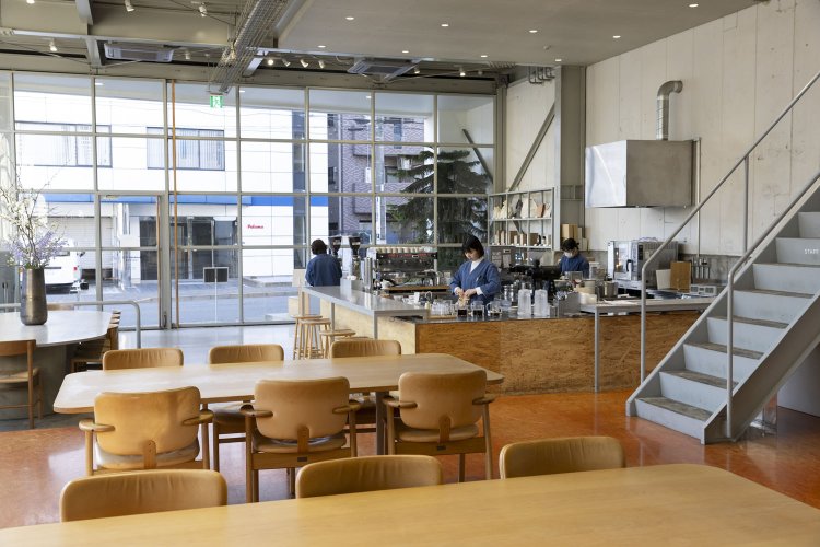 広く明るい空間が好評。