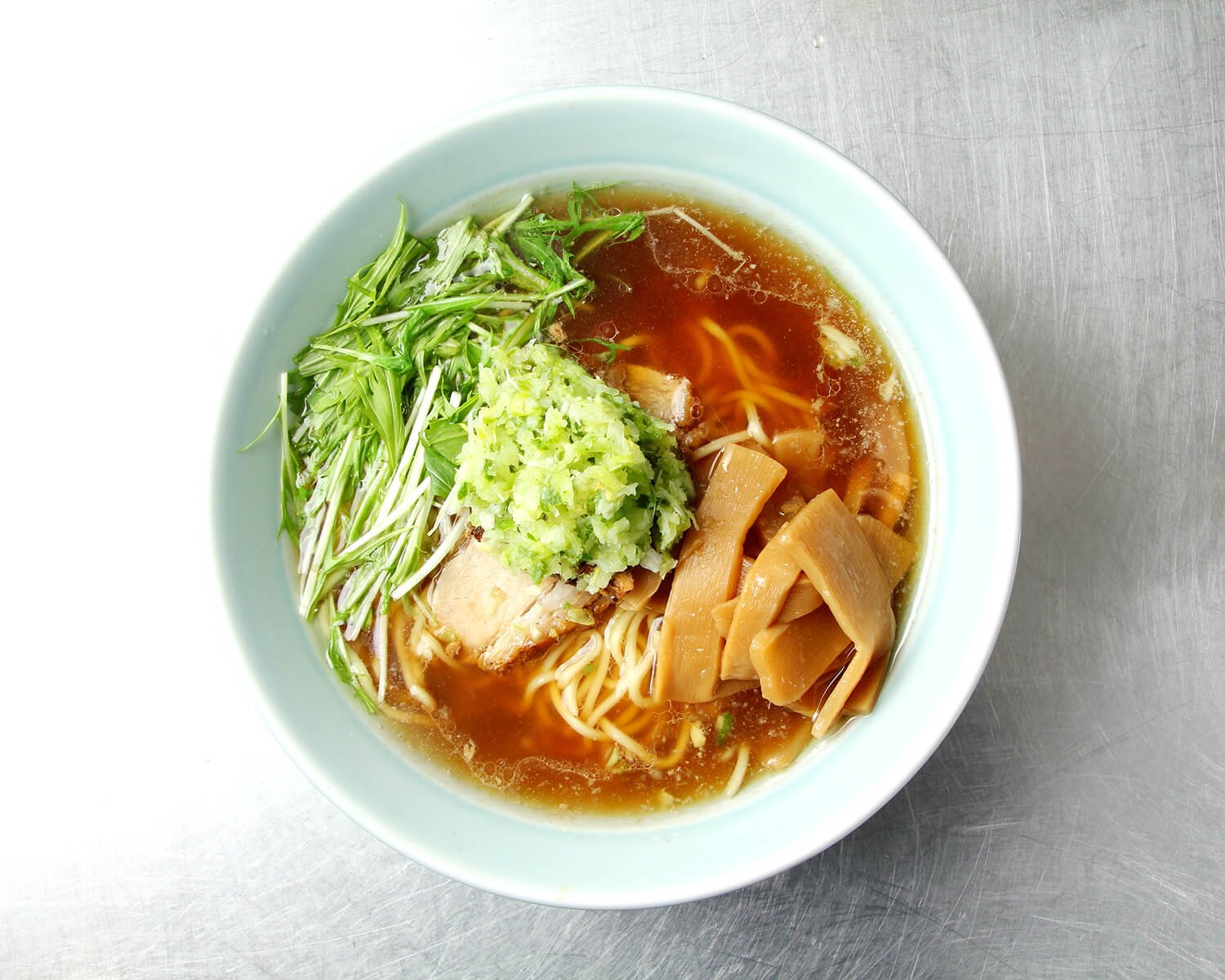 『熊王ラーメン』のしょう油ラーメン