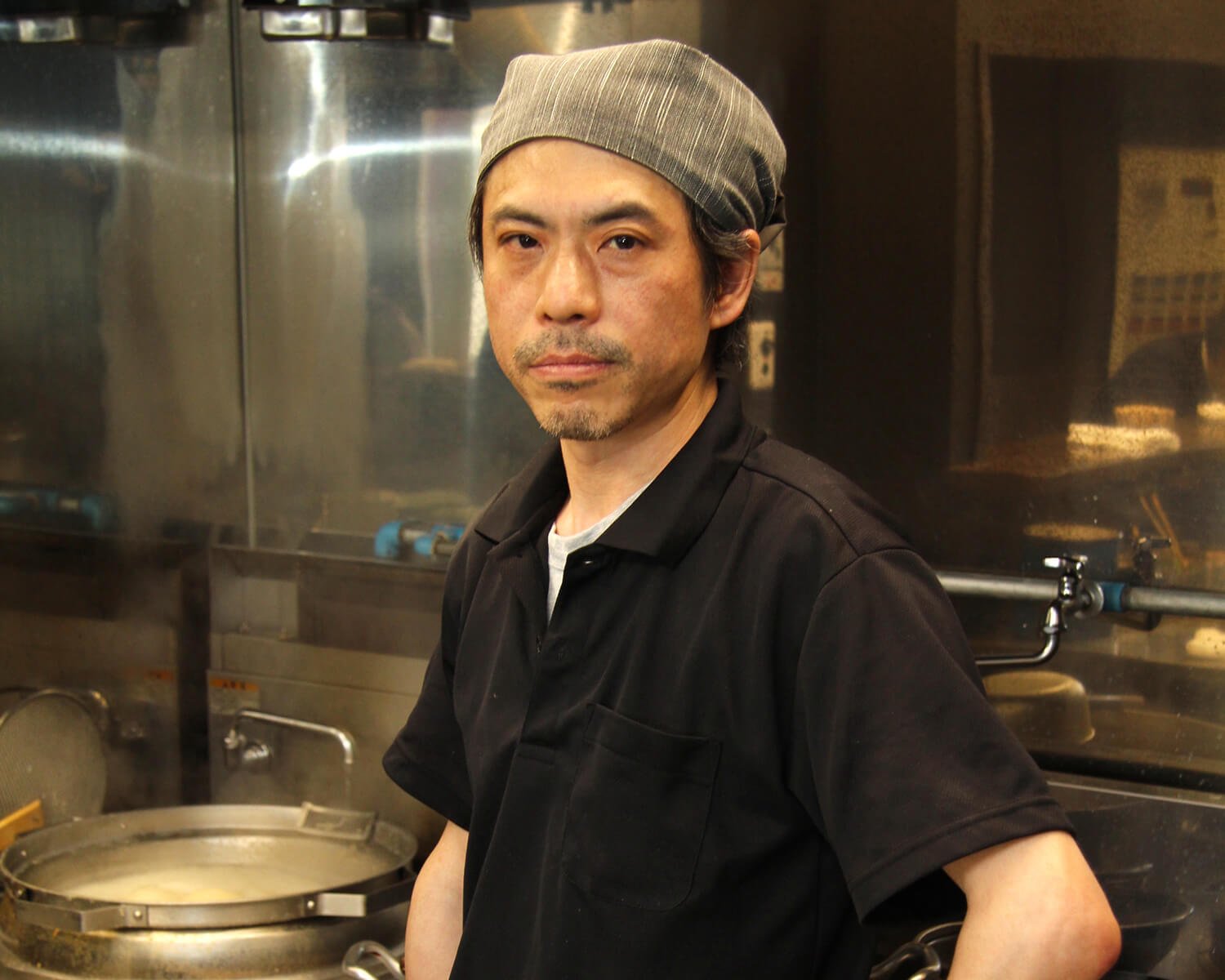 『熊王ラーメン』の店主