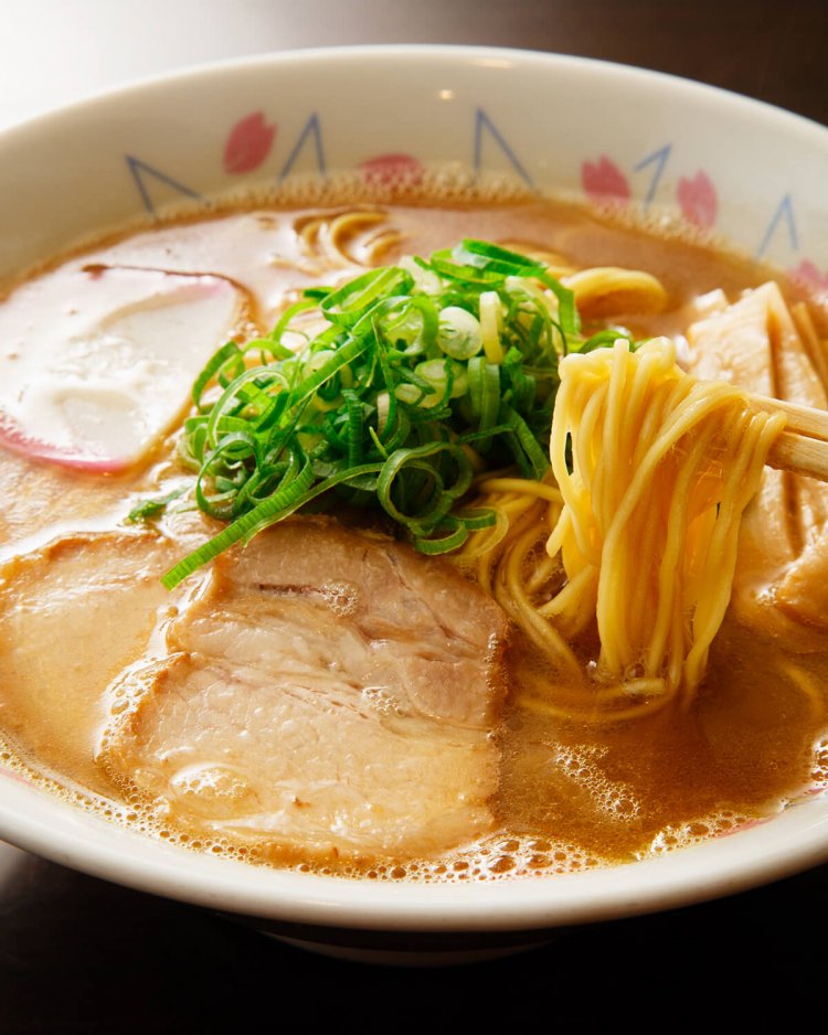 本場・和歌山県人からも旨いと評判の中華そば650円。