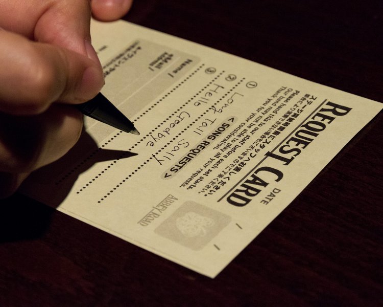 『Abbey Road』リクエストカード