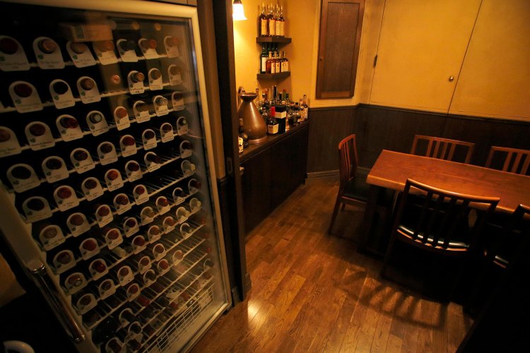 ワイン専用の部屋。