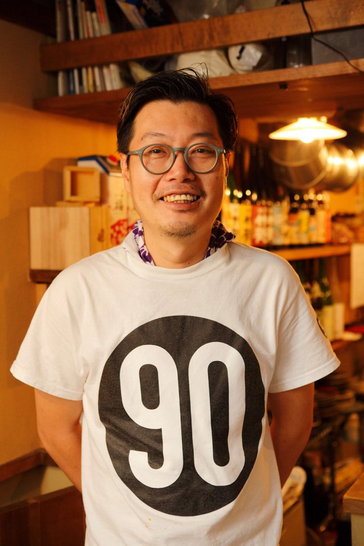 店主の大槻さん。
