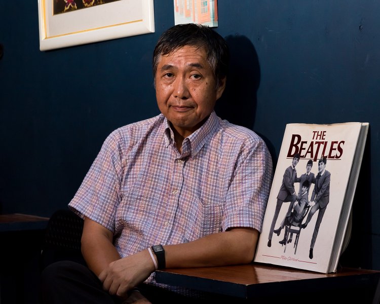 ビートルズについて、「初期にスタイルが確立しているのがスゴい」と、前期派の河辺さんは熱く語ってくれた。