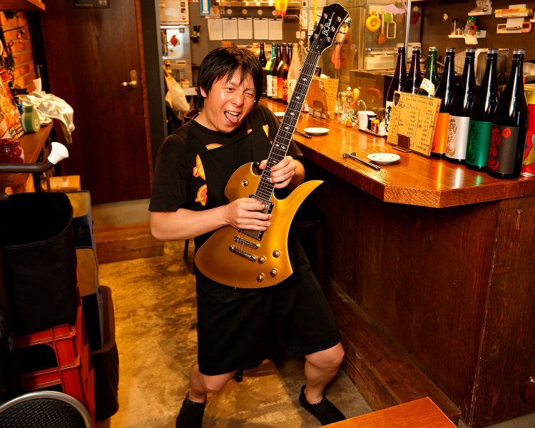 ハードロック好きの清水さん。