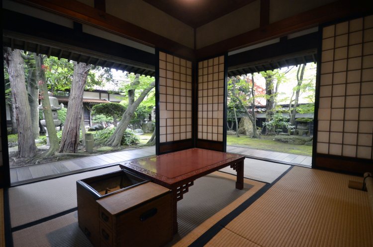 藤沢周平原作の映画『蝉しぐれ』の重要シーンが撮影された小座敷。