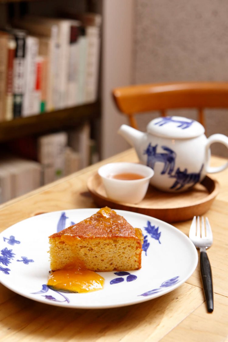 中国紅茶550円はキャロットケーキ550円と合わせると香りがさらに華やぐ。