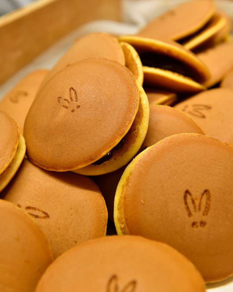 かわいいウサギの焼き印