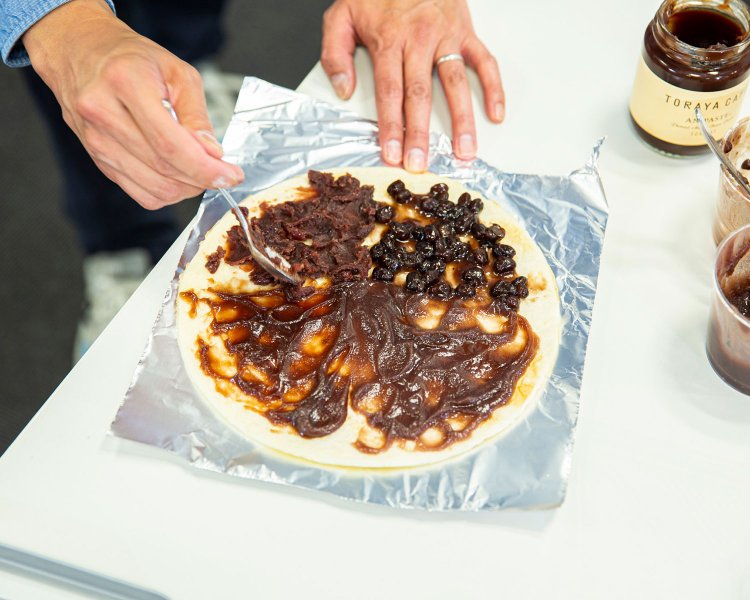 クワトロフォルマッジあんこ版。