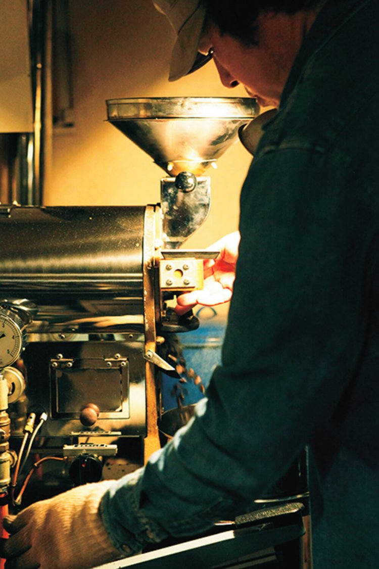 水曜日は焙煎日。