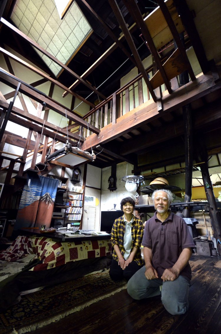 温和な中島正博さん・朗らかな志保子さんご夫妻との会話も弾む。