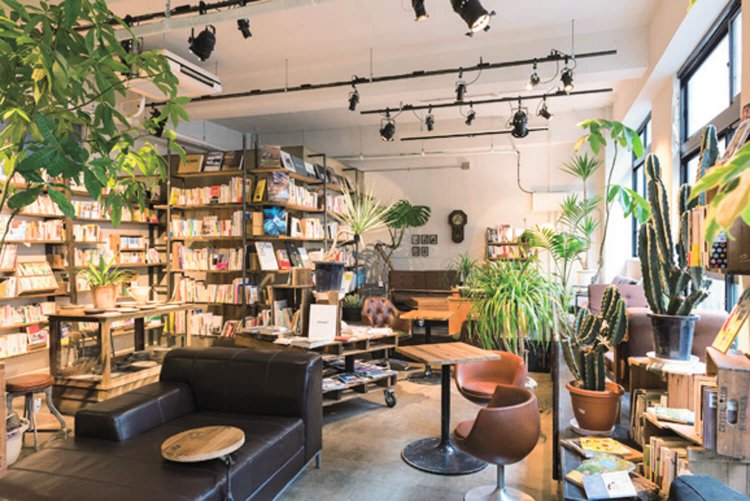 ソファ、スナックの椅子など、席はいろいろ。「本一冊読んでいく方もいますよ」。