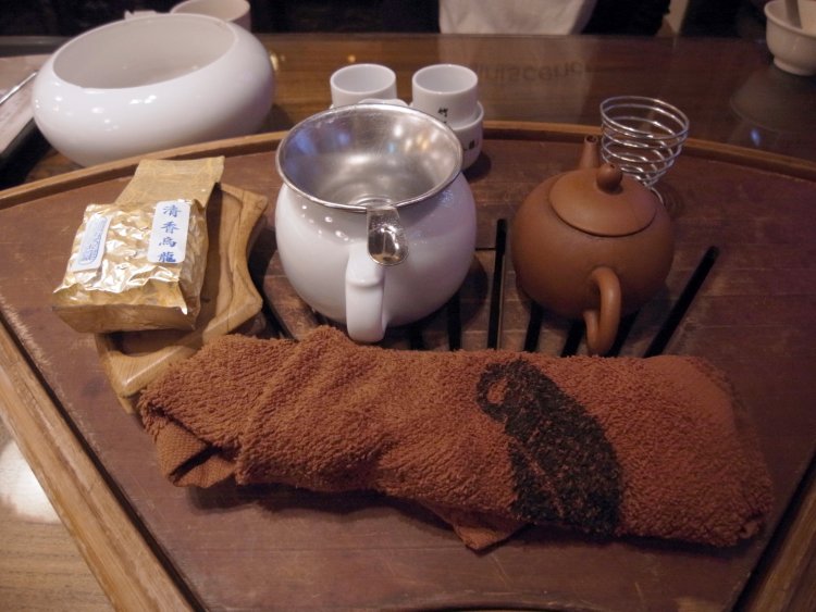 本格的に中国茶を味わえる