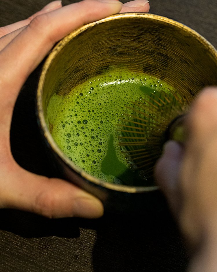 品種の味が伝わる点て方で。