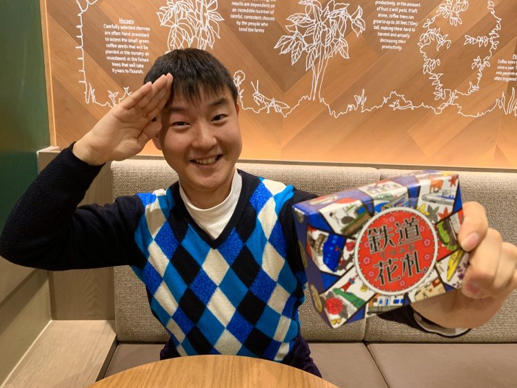 鉄道花札てつふだのイラストを描かれた鉄道イラストレーター井上広大さんのサイン会も実施します！