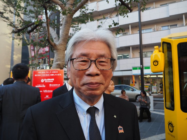 終始ご機嫌だった水戸岡さん。