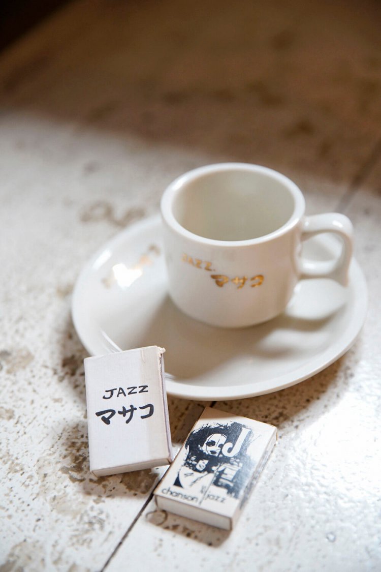 マサコカップとマッチは大場夫妻が譲り受けた宝物だ。