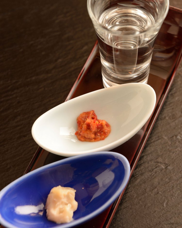 佐渡の北雪大吟醸は１合1480円。