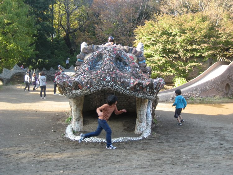 昭和記念公園の撮影風景（2011年）