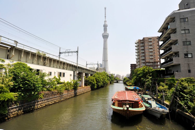 東向島駅からはじめる向島・押上・曳舟散歩～古さと新しさが同居するディープな下町コース