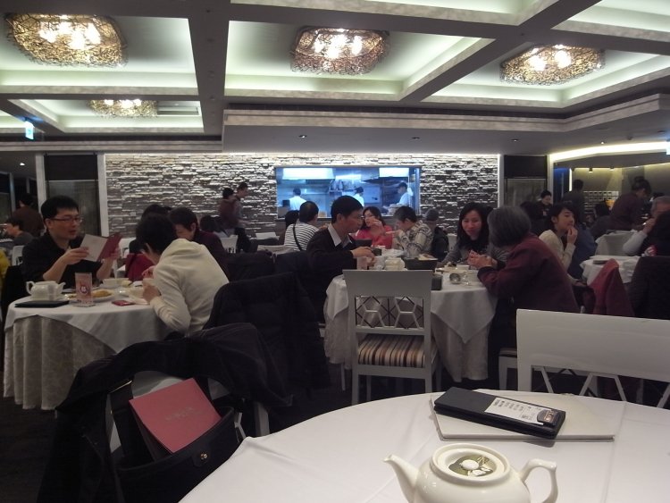 高級感のある店内。