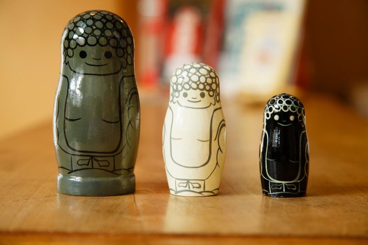 リトルリトルブッダ・モノトーン 4752円。100％ ORANGE によるデザイン。