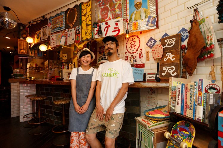 自称・皿洗いの大澤さんとシェフの近藤さん。