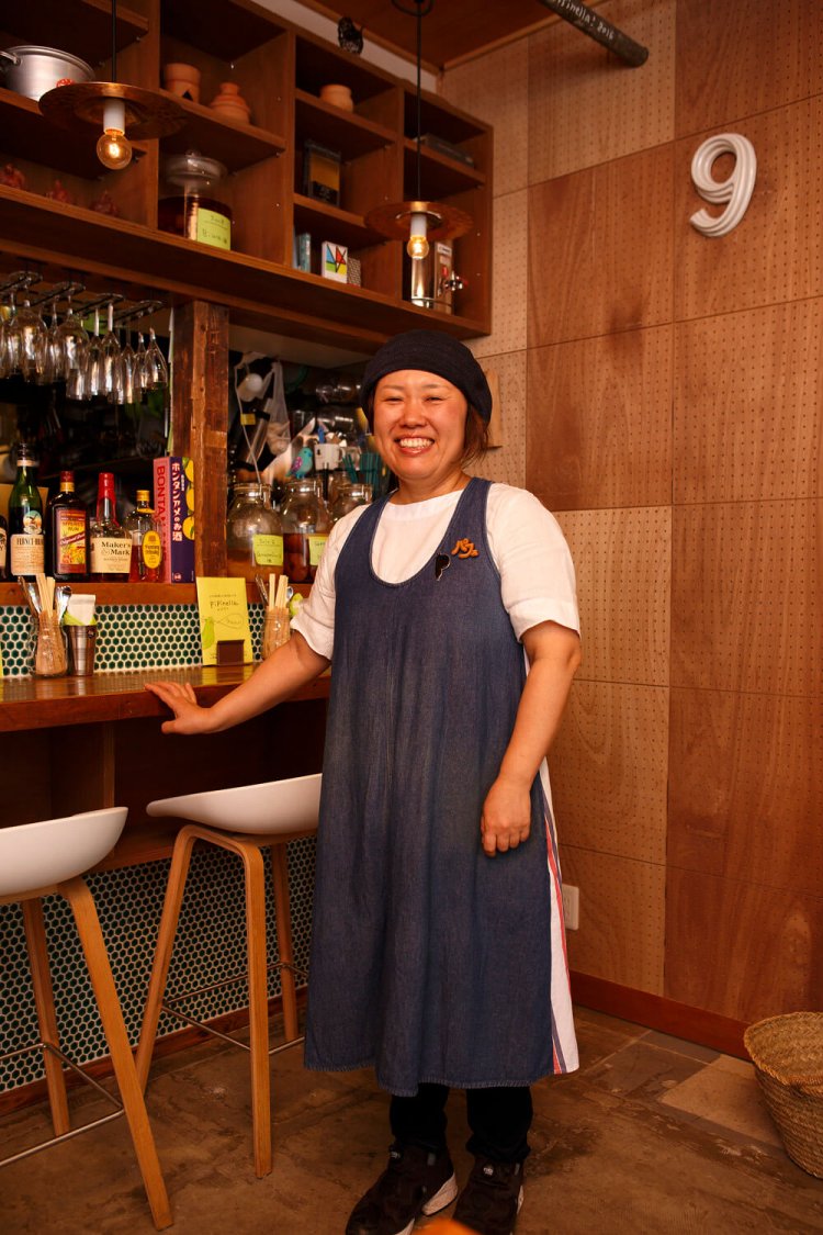 タケイさん。「この通りと『高円寺』が好き」