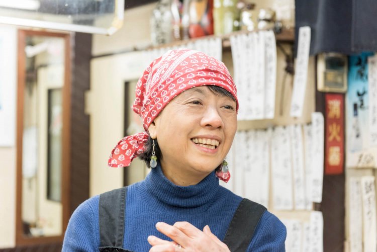 女将の小倉佳子さん。