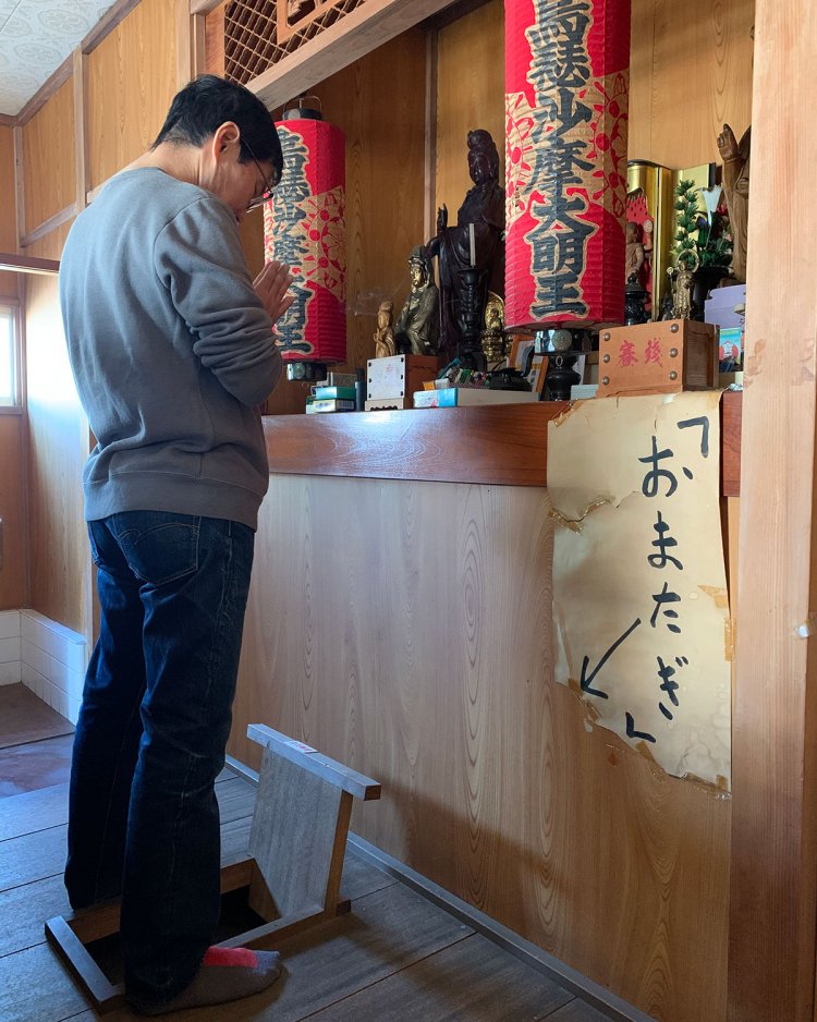 散歩中、トイレに困らぬように。