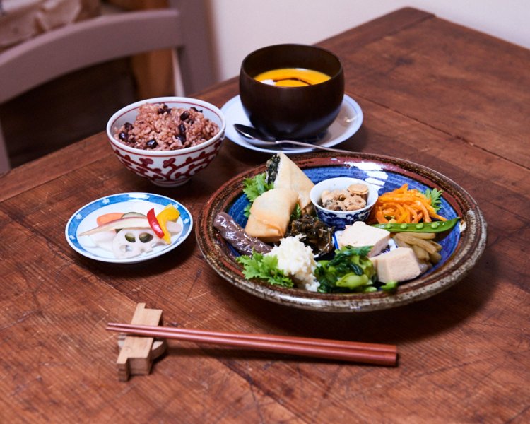 野菜だけ定食1000円。