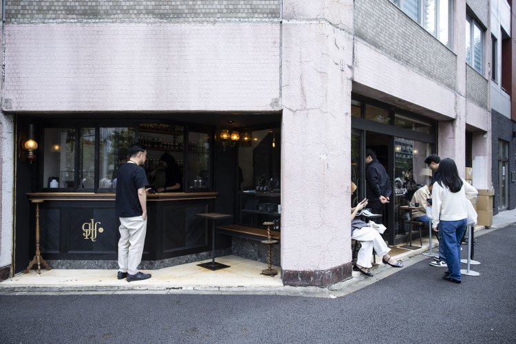 海外からこの店を目当てにやってくる人も多い。