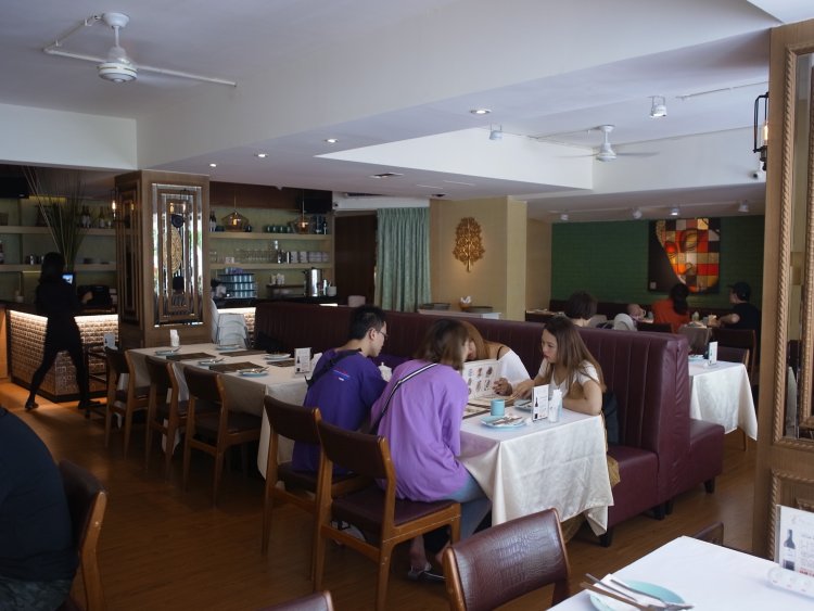 大きなテーブルもあるので、グループ旅行におすすめ。