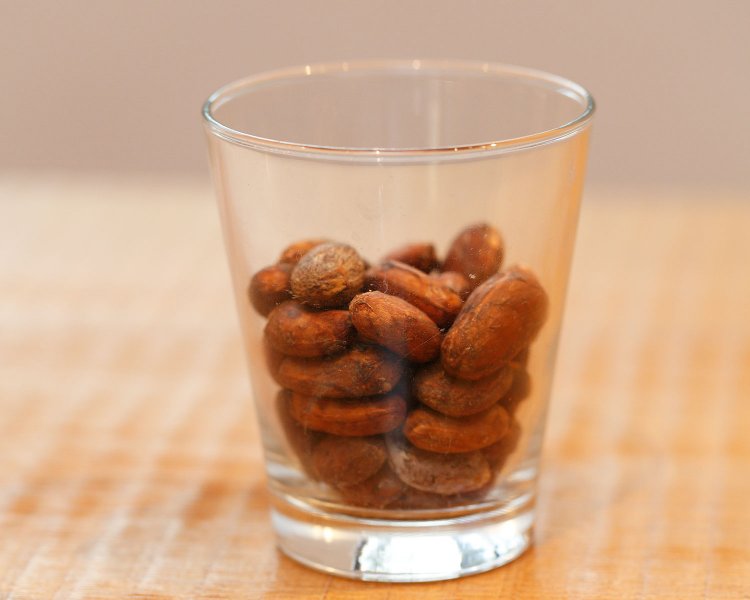 カカオのいい香り〜。