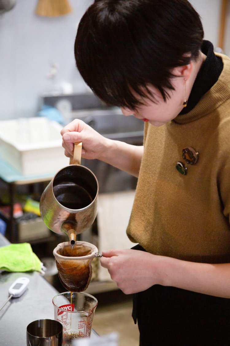 宮木さんは焙煎士。