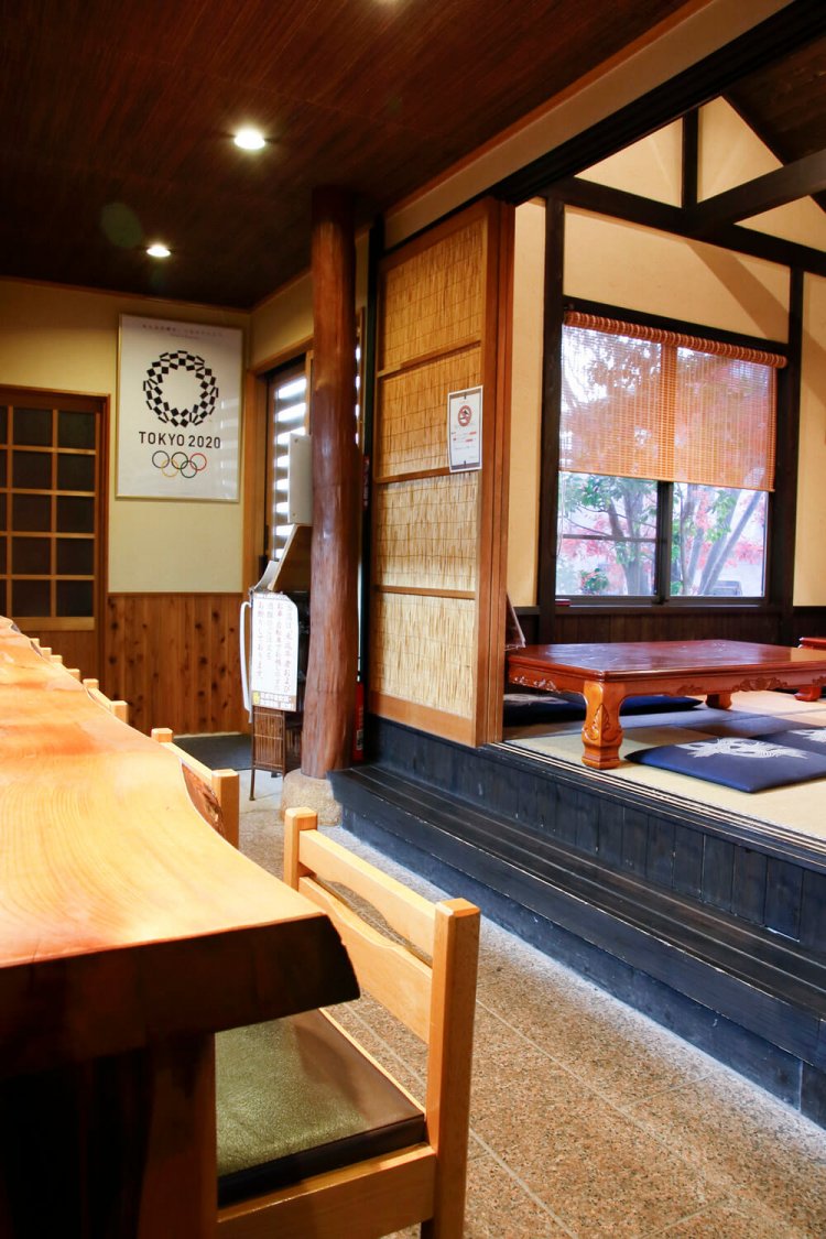 座敷で宴会もできる。