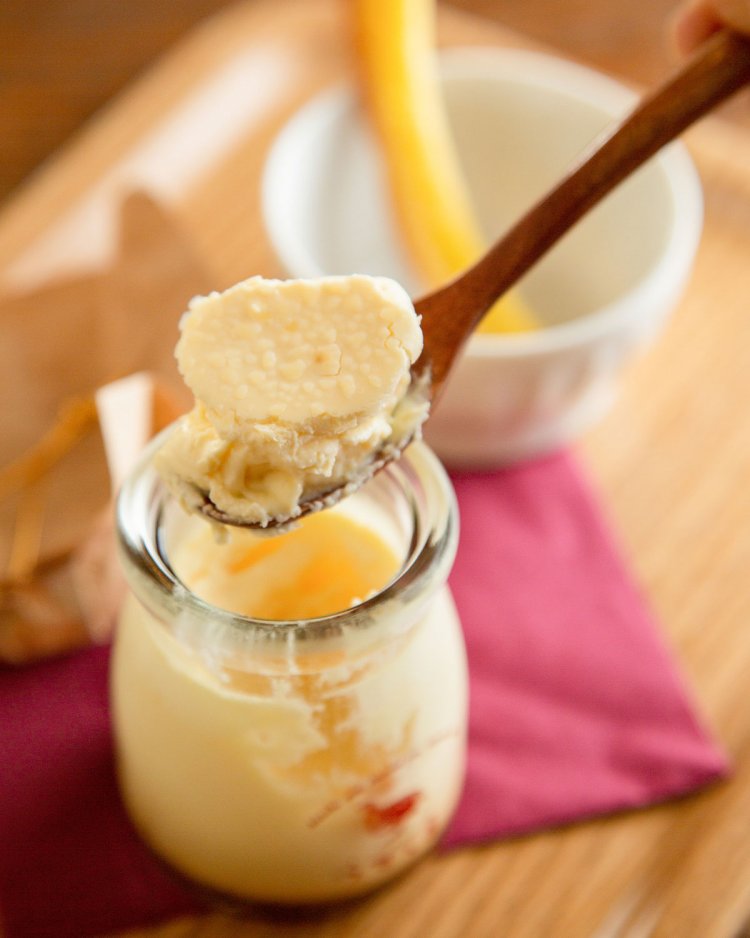 極上フランスうずらのまったり大人プディング367円。