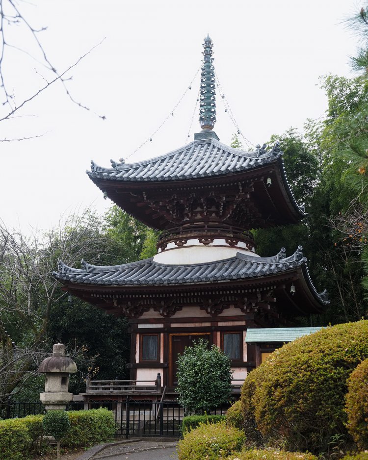 第二多宝塔は永享7年（1435）、兵庫県加東市（かとうし）・掎鹿寺（はしかじ）に建立されたもの。