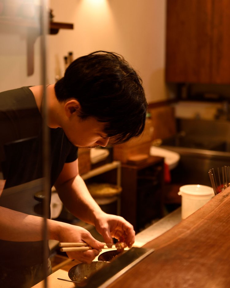 多田さんの料理は砂糖と塩分控えめで酒を引き立てる。