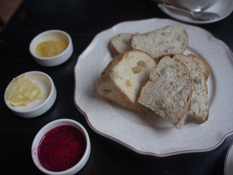 朝食はビュッフェ形式。