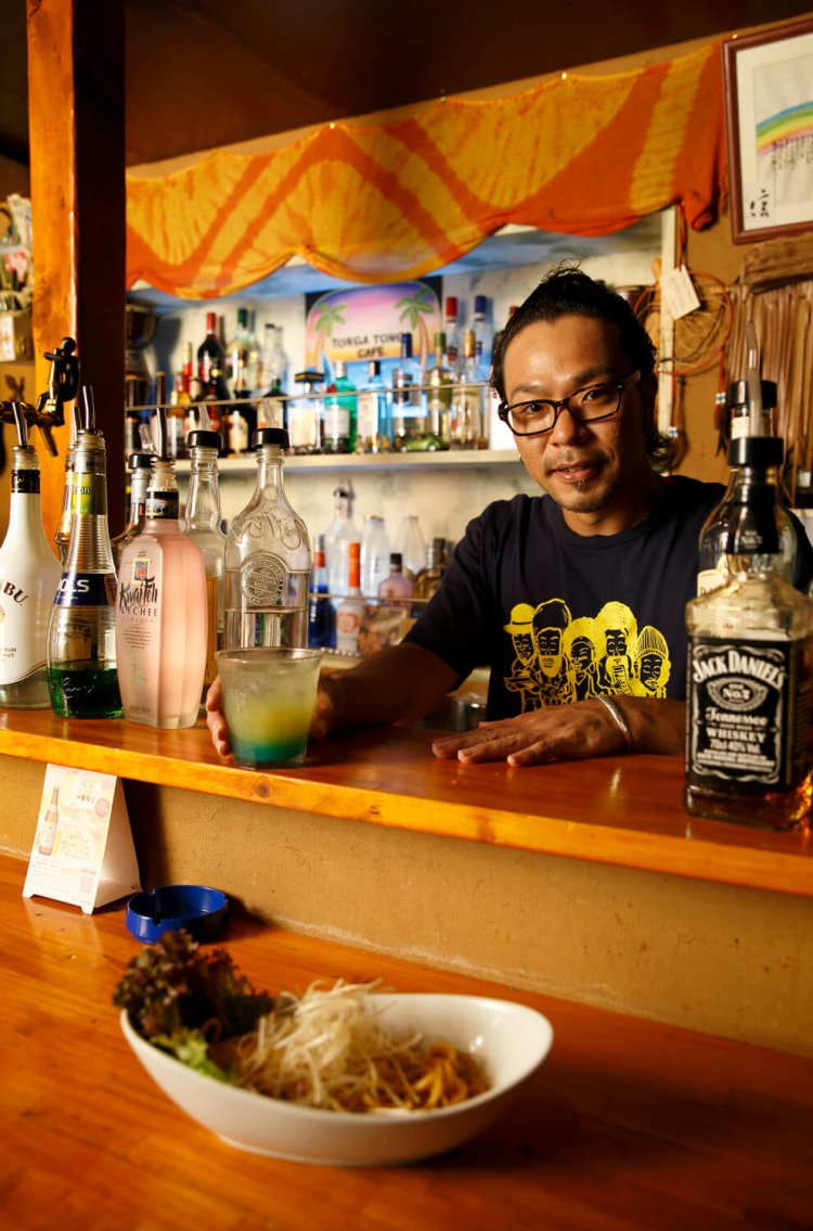 ゆるめのキャラが素敵な小林さん。「金町でヤンチャしてきたので今度は恩返しする番です」。