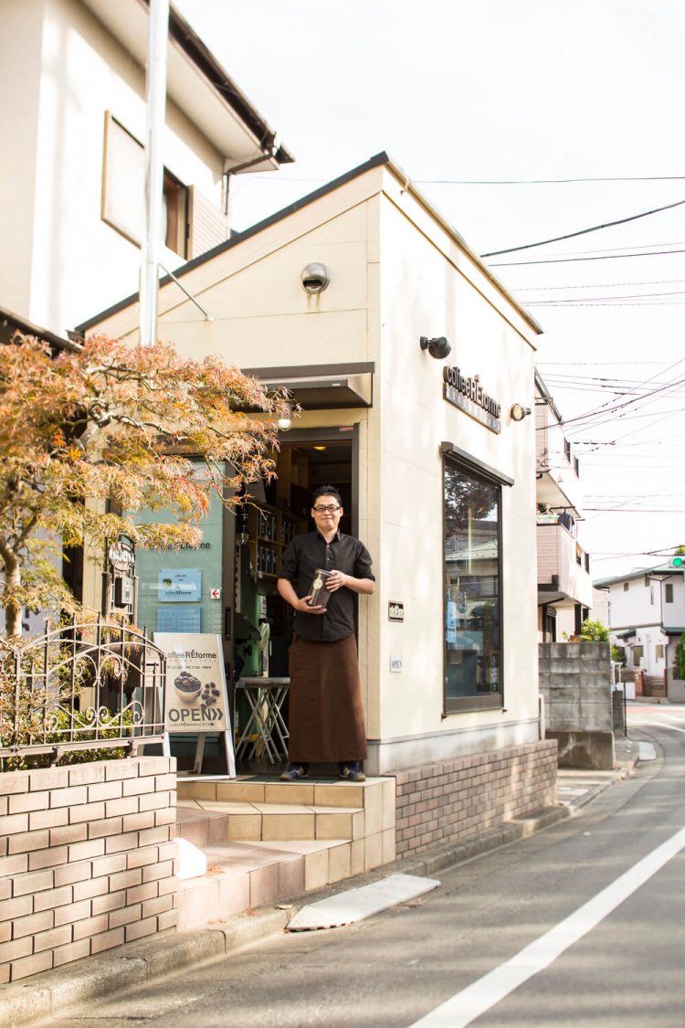 自宅の一角を店舗に。