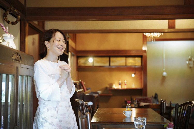 念願の店を実家で開いた浅見さん。