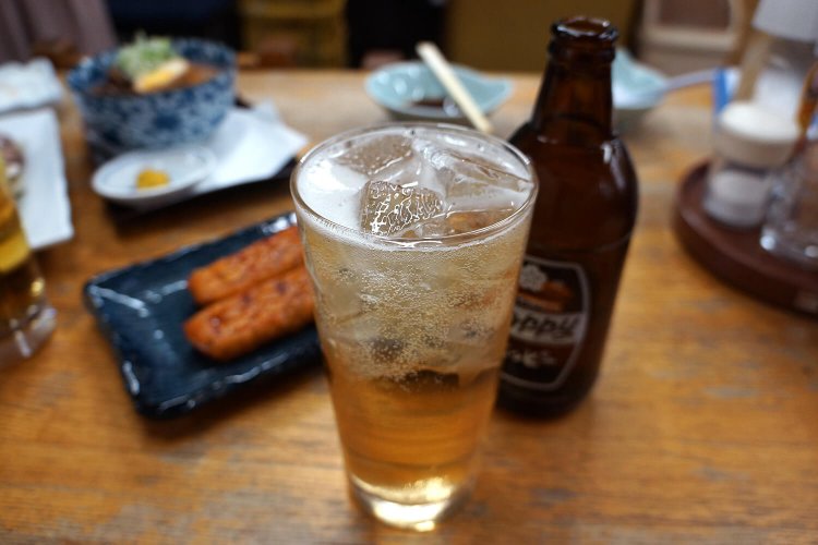 慌ててホッピーセット白420円を追加