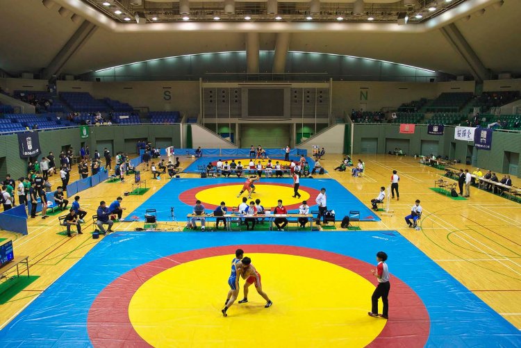 2019年10月に開催された『全日本大学レスリンググレコローマンスタイル選手権大会』にて。