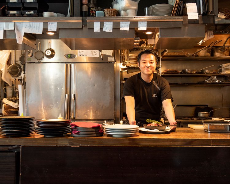 「自然がすごい」と、青木シェフ。