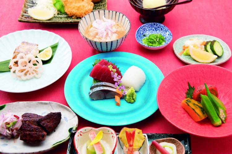 夜の多良々コース5000円（税別）※季節により内容は異なる。