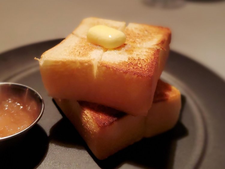 バタートースト500円。