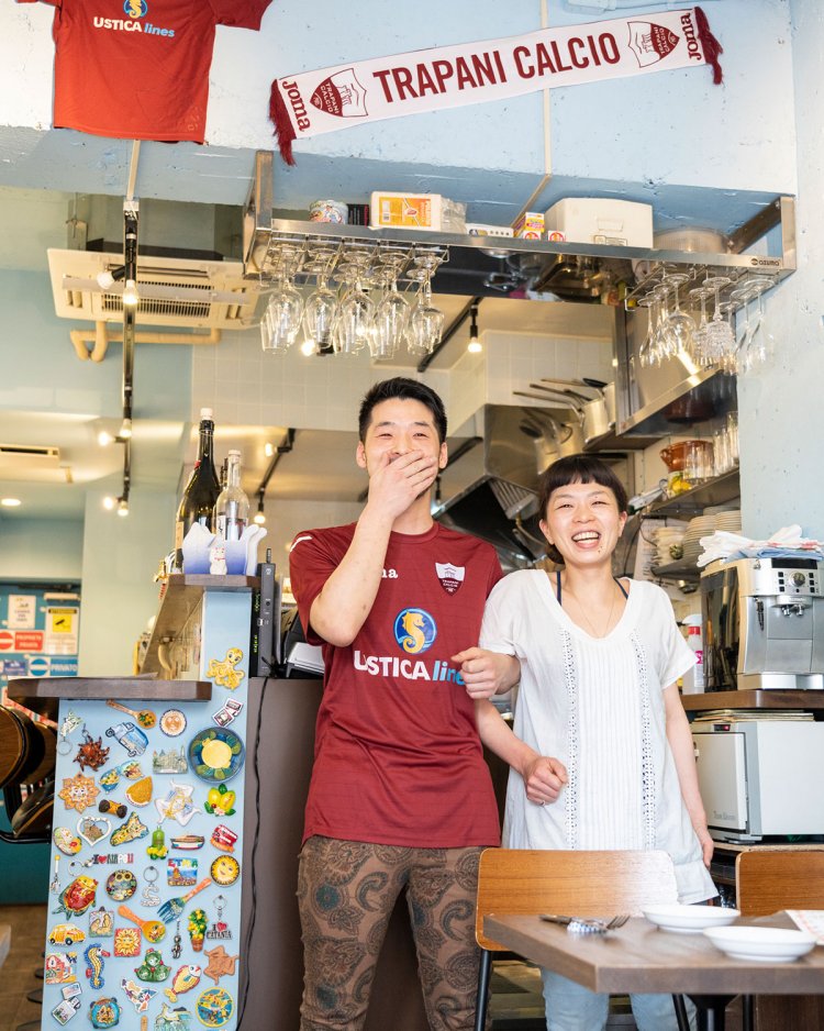 明るい笑顔に出迎えられる。