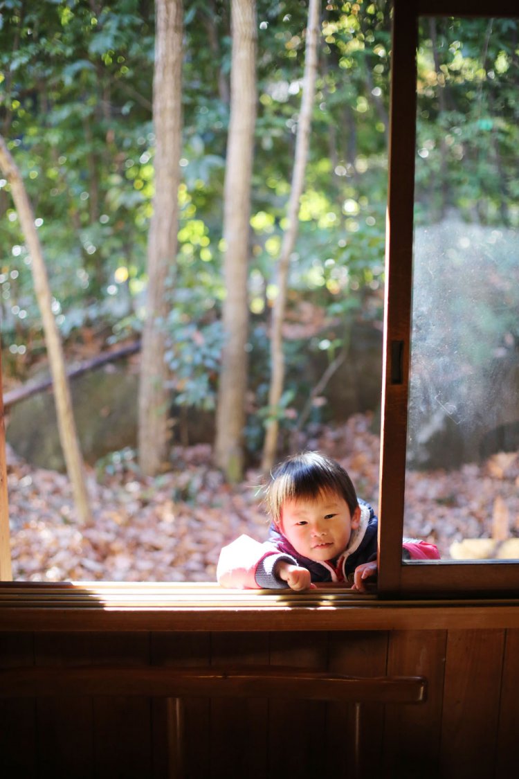 大人も風の子になって、外席へ。